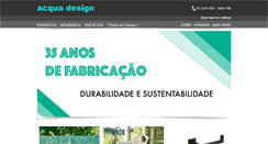 Desktop Screenshot of acquadesignrio.com.br
